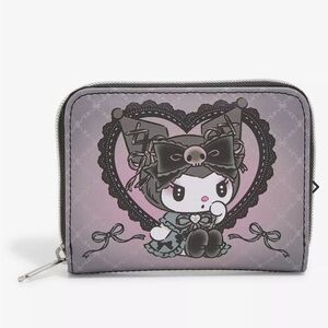 Sanrio Kuromi Lolita Zip Wallet